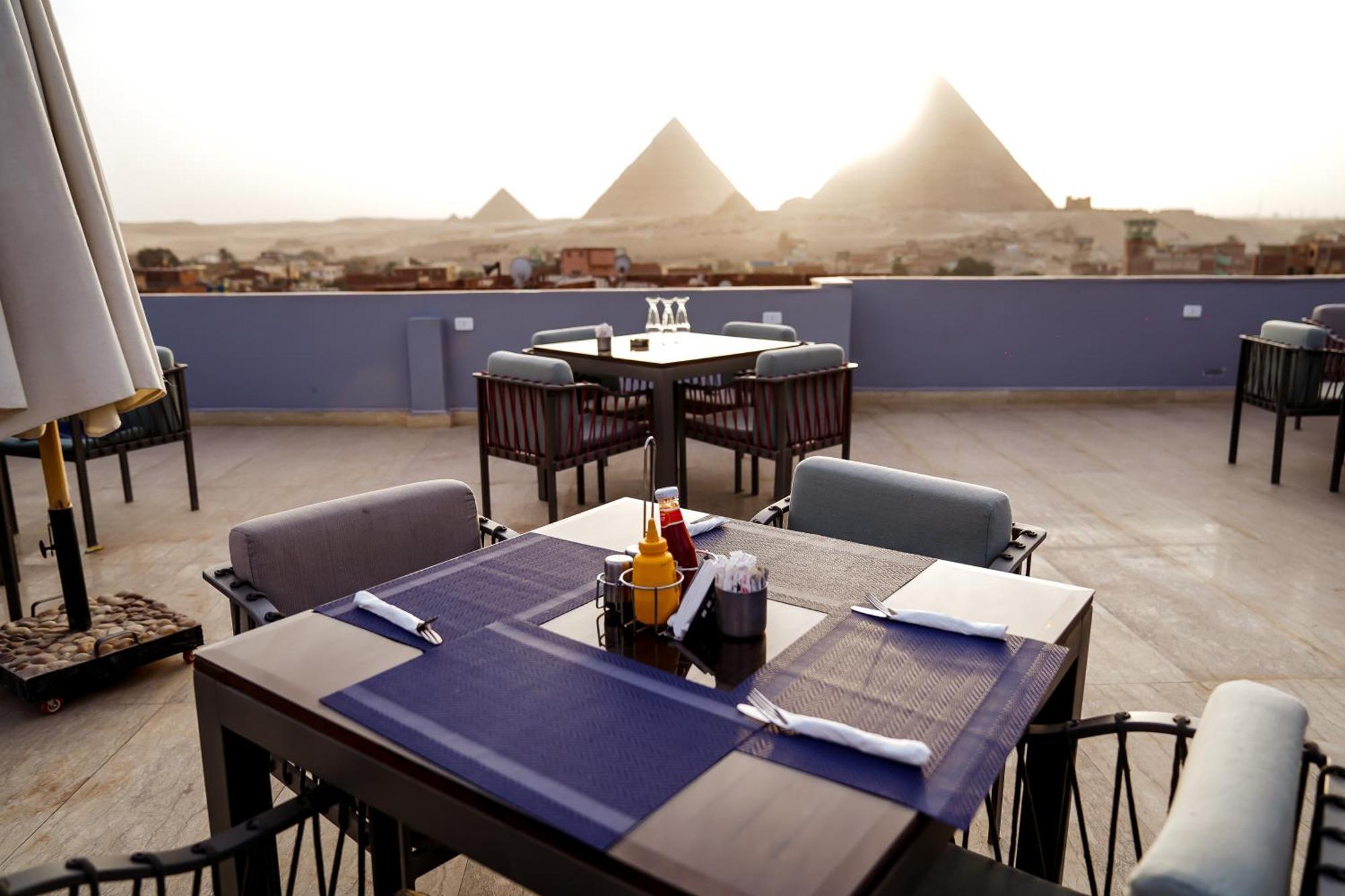 Pyramids Hotel Kafrat al Jabal Exterior photo
